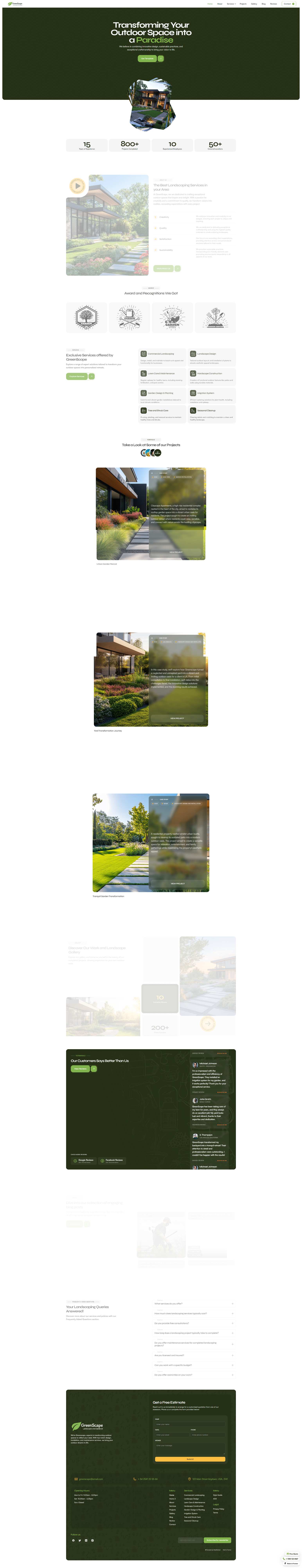 GreenScape Landscaping